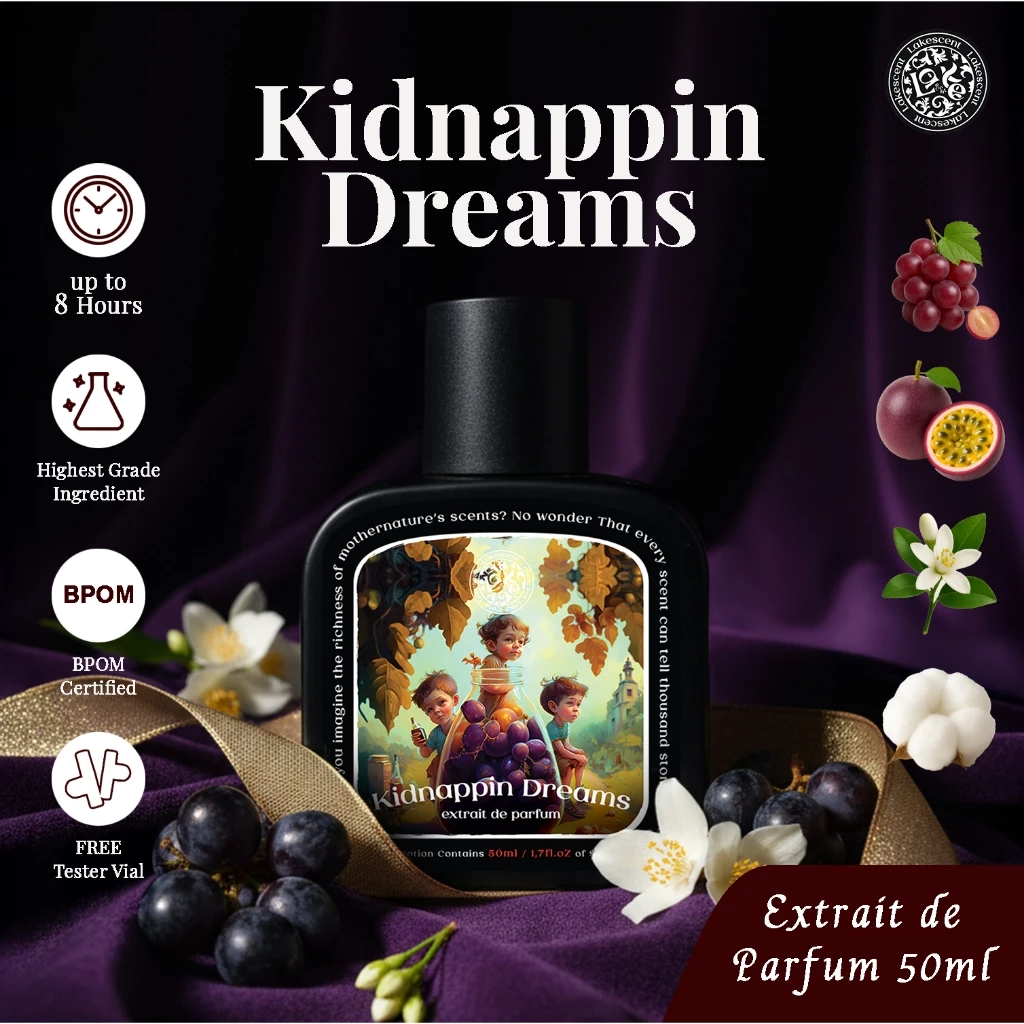 Lakescent Kidnappin Dreams 50ml | Parfum Unisex Tahan Lama