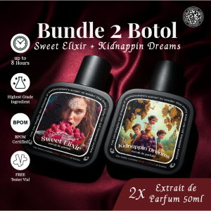 Lakescent Bundle 50ml Sweet Elixir + Kidnappin Dreams | Parfum Unisex Tahan Lama