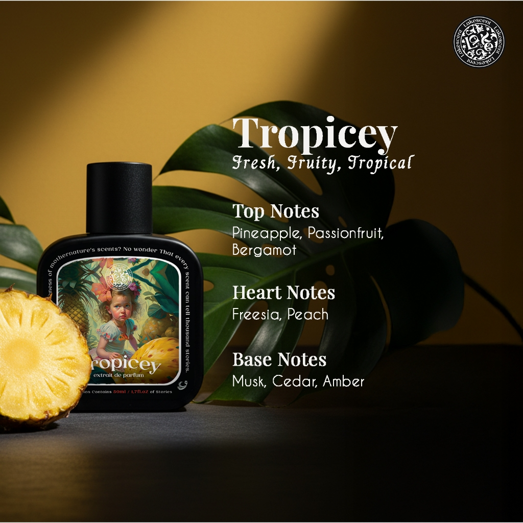 Lakescent BFF Set 50ml Sweet Elixir / Kidnappin Dreams / Tropicey | Parfum Unisex Tahan Lama - Image 7